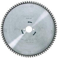 metabo Kreiss&auml;geblatt, "multi cut - professional", 250 x 30 mm, Z&auml;hnezahl 80,...