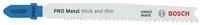 BOSCH Stichs&auml;geblatt Pro Metal thick and thin (25 St&uuml;ck), Metal thick and thin