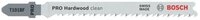 BOSCH Stichs&auml;geblatt Pro Hardwood (3 St&uuml;ck), Hardwood clean T101BF, 100 mm -