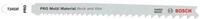 BOSCH Stichs&auml;geblatt Pro Multi Material (100 St&uuml;ck), Multi Material thick and...