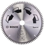 BOSCH Kreiss&auml;geblatt, Special, 250 x 30 mm, Z&auml;hnezahl 80