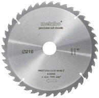metabo Kreiss&auml;geblatt, "cordless cut wood - classic", 216 x 30 mm, Z&auml;hnezahl...