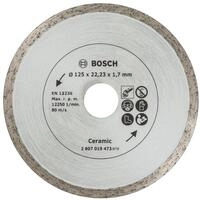 BOSCH Trennscheibe Promoline, Diamanttrennscheibe f&uuml;r Fliesen - 125 mm