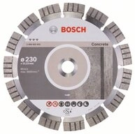 BOSCH Diamanttrennscheibe Diamanttrennscheibe Best for Concrete, 230 x 22.23 x...