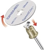 DREMEL Trennscheibe &reg; Scheiben-Schnellwechsel-System SpeedClic&trade; Startset
