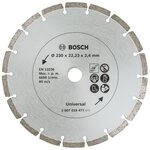BOSCH Trennscheibe Promoline, (2 St&uuml;ck), Diamanttrennscheibe f&uuml;r Baumaterial...