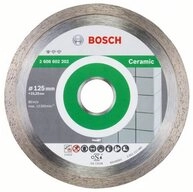 BOSCH Diamanttrennscheibe Diamanttrennscheibe Standard for Ceramic, 125 x 22.23...