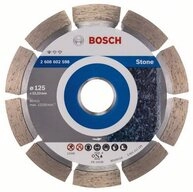 BOSCH Diamanttrennscheibe Diamanttrennscheibe Standard for Stone, 125 x 22.23 x...