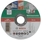 BOSCH Trennscheibe Bosch Trennscheibe gerade Multi Construction D= 115 mm -