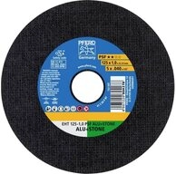 Pferd Trennscheibe PFERD TOOLS EHT 125-1,0 PSF ALU+STONE 61819010 Trennscheibe...