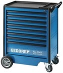 Gedore Werkzeugkoffer 2005 0701 Werkzeugwagen mit 8 Schubladen