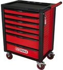 KS Tools Werkstattwagen KS TOOLS RACINGline SCHWARZ/ROT Werkstattwagen mit 7