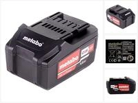 metabo Li-Power Akkupack 18 V 4,0 Ah CAS Li-Ion Akku (625591000) mit Lades...