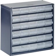 raaco Sortimentskasten raaco 630-00 Kleinteilemagazin (B x H x T) 306 x 283 x 150 mm
