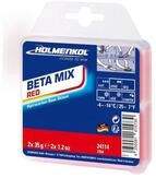 Holmenkol Ski Holmenkol Skiwachs Hydrocarbon BetaMix red - 2x 35g Basiswachs Wax