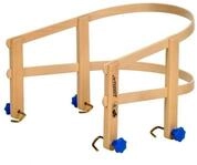 COLINT Schlitten-R&uuml;ckenlehne Schlittenlehne aus robustem Buchenholz, ideal f&uuml;r