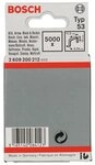 BOSCH Tackerklammer, Line Typ 53 Feindrahtklammer - 0,74 x 6 x 11,4 mm -...
