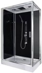 Sanotechnik Komplettdusche Trend 3, BxT: 120x80 cm, Sicherheitsglas, 1-tlg., mit
