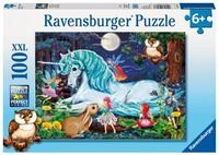 Ravensburger Puzzle Im Zauberwald. Puzzle 100 Teile XXL, 100 Puzzleteile