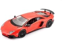 Bburago Modellauto Lamborghini Aventador LP750-4 SV rot, Ma&szlig;stab 1:24