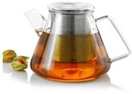 AdHoc Teekanne Orient+, 1,5 l, Borosilikatglas mit Edelstahlfilter, hitzebest&auml;ndig &