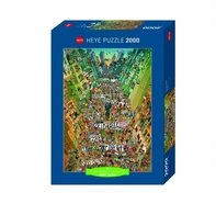 HEYE Spiel, Puzzle - Protest! Degano - Standard 2000 Teile