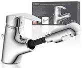 Eisl Badarmatur VICO mit Zugstange, Wasserhahn mit Ablaufgarnitur, Mischbatterie,
