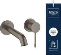 Grohe Waschtischarmatur Essence wandmontierte Armatur, Hard Graphite,...