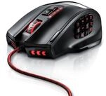 Titanwolf USB MMO Mouse mit 16400dpi, 18 programmierbare Tasten, LED Gaming-Maus