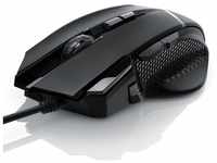 CSL Gaming-Maus (kabelgebunden, 500 dpi, ergonomisch, 3200 dpi, Abtastrate...
