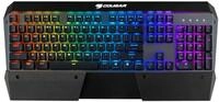 Cougar Gaming Tastatur Attack X3 RGB, Mechanisch, Cherry MX Silber Tastatur
