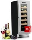 Klarstein Weink&uuml;hlschrank Vinovilla, f&uuml;r 20 Standardflaschen &aacute; 0,75l,Wein