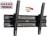 VCM TV-Wandhalterung WN120 B. 70 x T. 6 x H. 45 cm, (Schwarz bis 45 kg,...