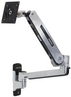 Ergotron Monitor-Halterung Ergotron LX HD Sitz-, Steh-, Wandmontage-LCD-Arm