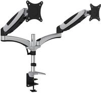 ASSMANN Monitor-Halterung DIGITUS Universal Dual LED/LCD Tischhalterung bis 27-