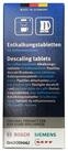 BOSCH 00311864 TZ6002 Entkalkungstabletten (6 x 18 g 6 Stk f&uuml;r Kaffeemaschine