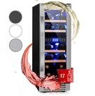 Klarstein Weink&uuml;hlschrank Vinovilla Duo 17, f&uuml;r 17 Standardflaschen &aacute; 0,75l,2
