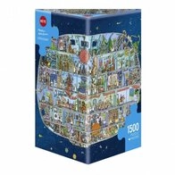 HEYE Puzzle Puzzle Raumschiff 1500 Teile, Puzzleteile