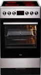 Amica Elektro-Standherd SHC 903 001 E, mit 1-fach-Teleskopauszug, Steam Clean,