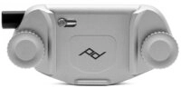 Peak Design Tragegurt Capture Clip v3 Clip ohne Wechselplatte silber
