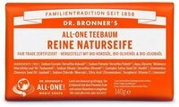 Dr. Bronners Feste Duschseife Teebaum - All-One Reine Naturseife 140g