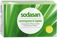Sodasan Handseife Sodasan Feste Seife Lemongrass & Ingwer 0,1kg (1er Pack)
