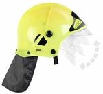 Theo Klein Spiel heo Klein 8903 - Feuerwehrhelm mit Visier, neon
