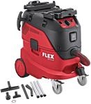 Flex Industriesauger VCE 44 H AC Kit, 1200 W, beutellos, mit Beutel,...