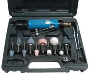 G&uuml;de Druckluft-Stabschleifer Einhandstabschleifer-Set 15-tlg., (Set), 6 bar max.