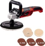 Einhell Winkelpolierer CC-PO 1100/1E, 3500 max. U/min, &Oslash; 180 mm, inkl. Koffer...