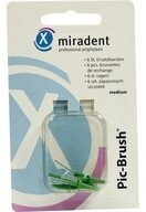 Hager Pharma GmbH Interdentalb&uuml;rsten MIRADENT Interd.Pic-Brush Ersatzb.medium...