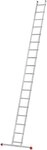 Hailo Anlegeleiter S60 ProfiStep uno, Aluminium-Anlegeleiter 18 Sprossen