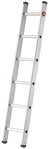 Hailo Anlegeleiter S60 ProfiStep uno (1-St), Aluminium-Anlegeleiter 6 Sprossen
