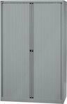 Bisley Aktenschrank Rollladenschrank Euro Stahl 4 Fachb&ouml;den H 1979mm silber/silber